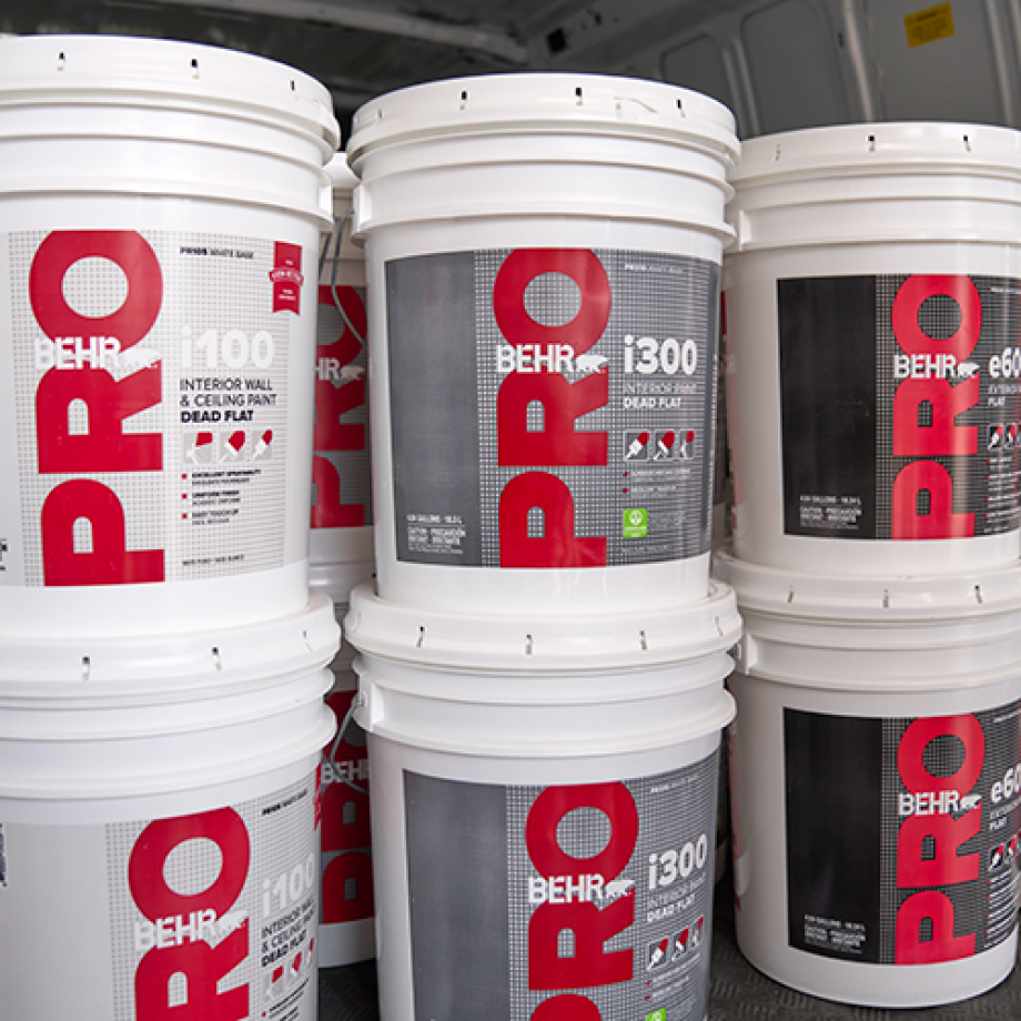 THE LOWEST PRICES PER GALLON ON BEHR® PAINT THE LOWEST PRICES PER GALLON ON BEHR® PAINT