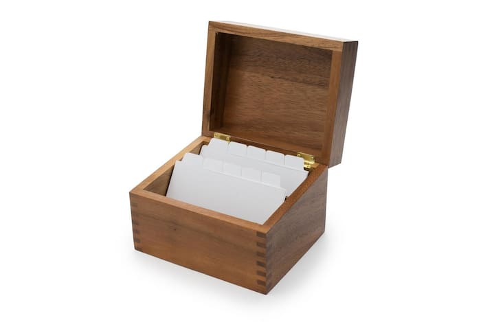 Recipe Holders & Recipe Boxes