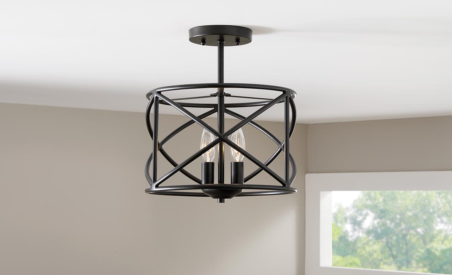 Flush Mount & Semi-Flush Mount Lighting Buying Guide