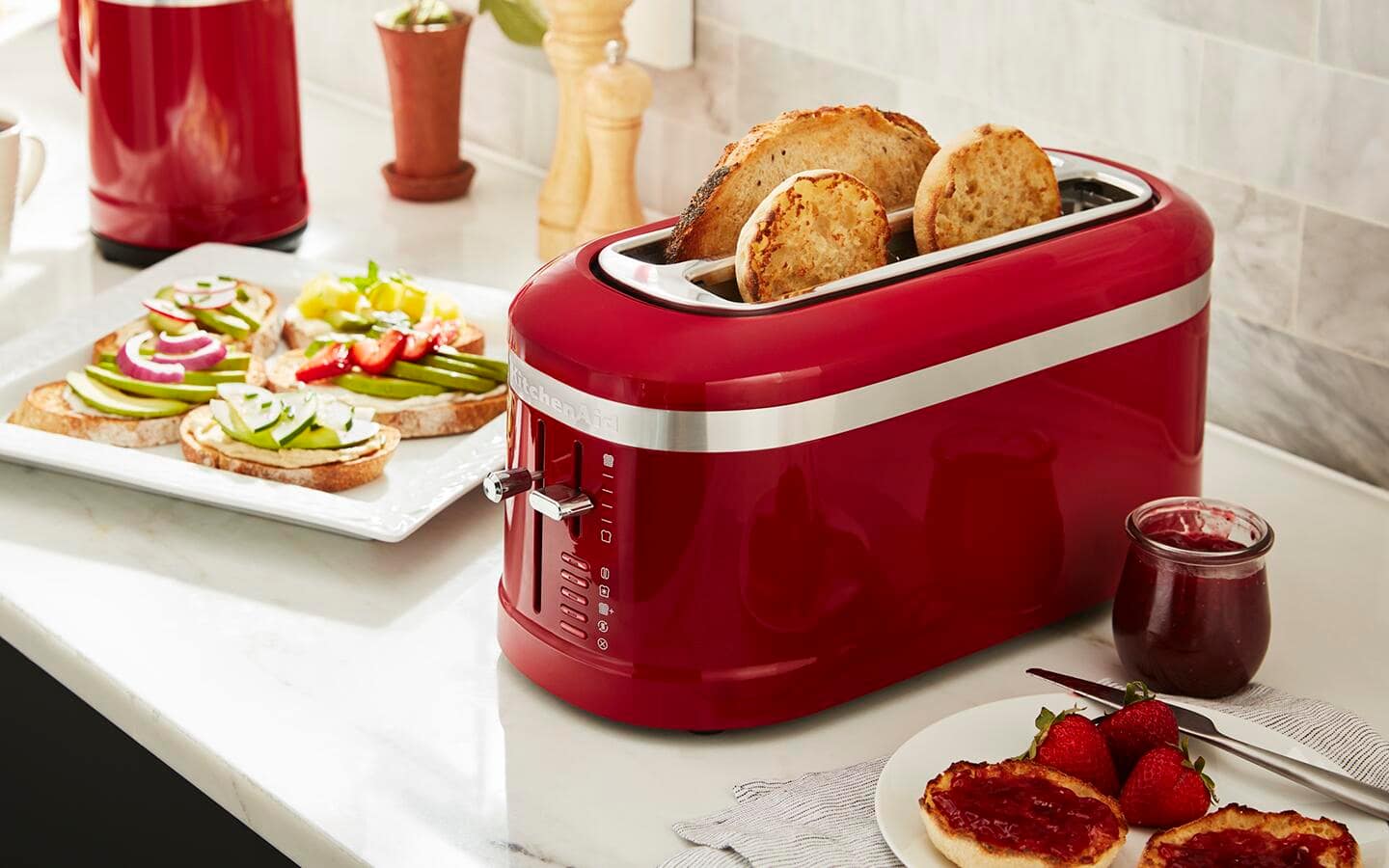 롱 슬롯 구조를 보여주는 토스터 이미지