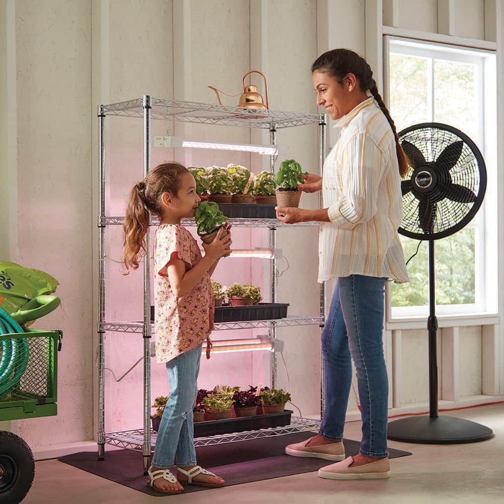 Create a DIY Indoor Grow Light System - The Home Depot