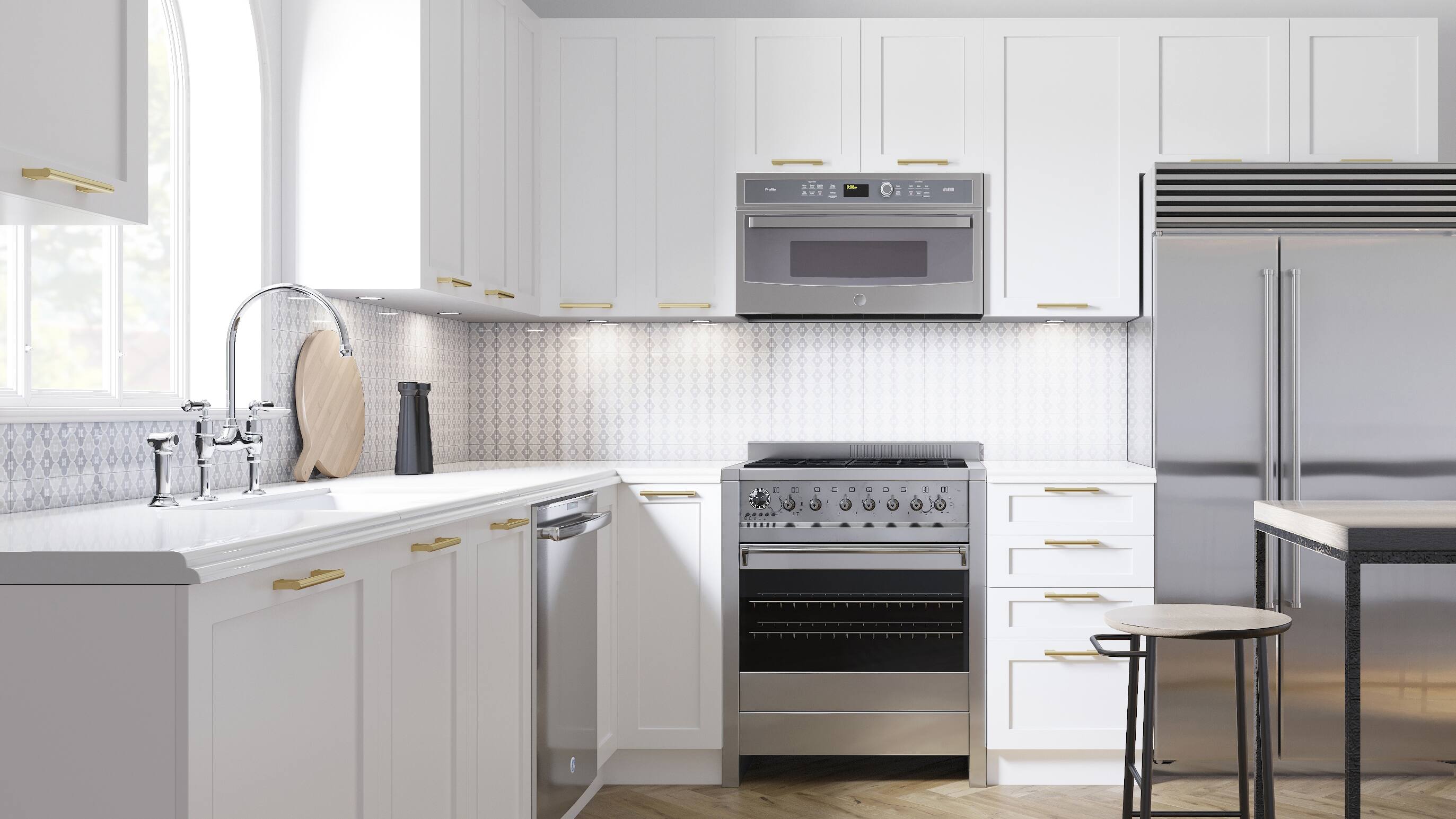 Cambridge Everest Cabinets in White