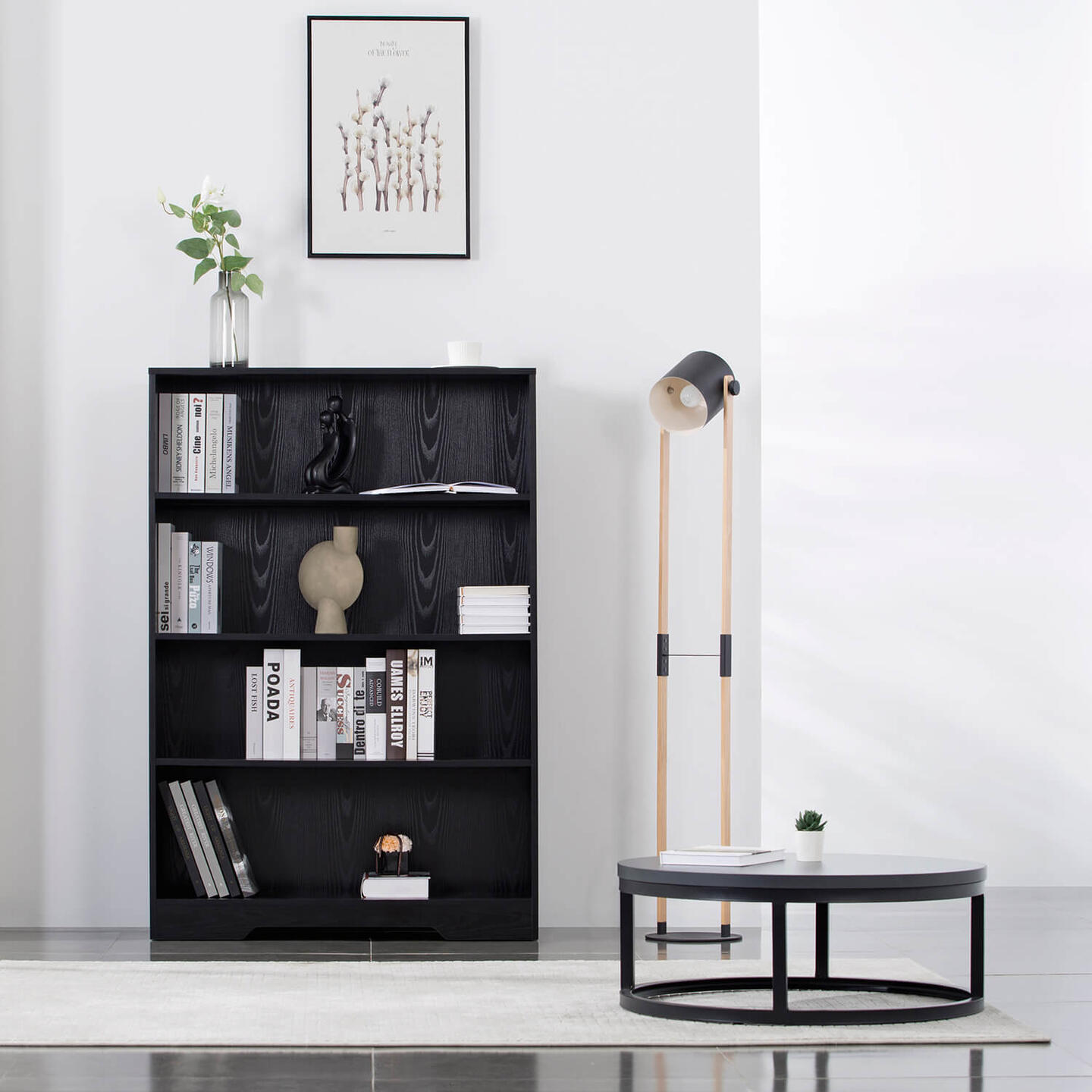 How to Style a Bookcase in 3 Easy Steps