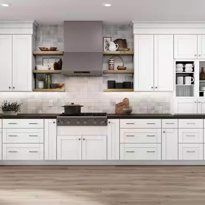 White Cabinets