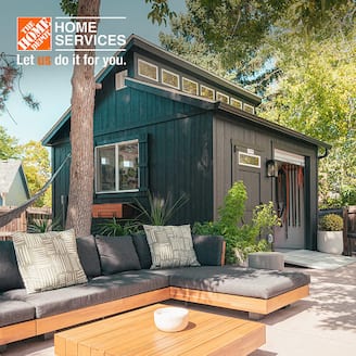 With permits and engineering backed by Home Depot badged crews.