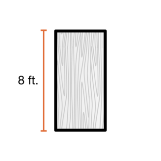 Nominal Length: 8'
