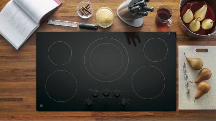  Glass Top Stove Cover 36 x 24 Inch for Electric Stove Top Glass  Cooktop Ceramic Stove Protector, Extra Large Waterproof Heat Resistant Flat  Kitchen Counter Mat for Stovetop Tabletop Black: Home