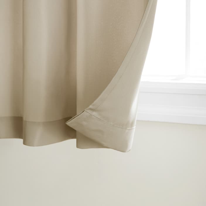Beige Curtains