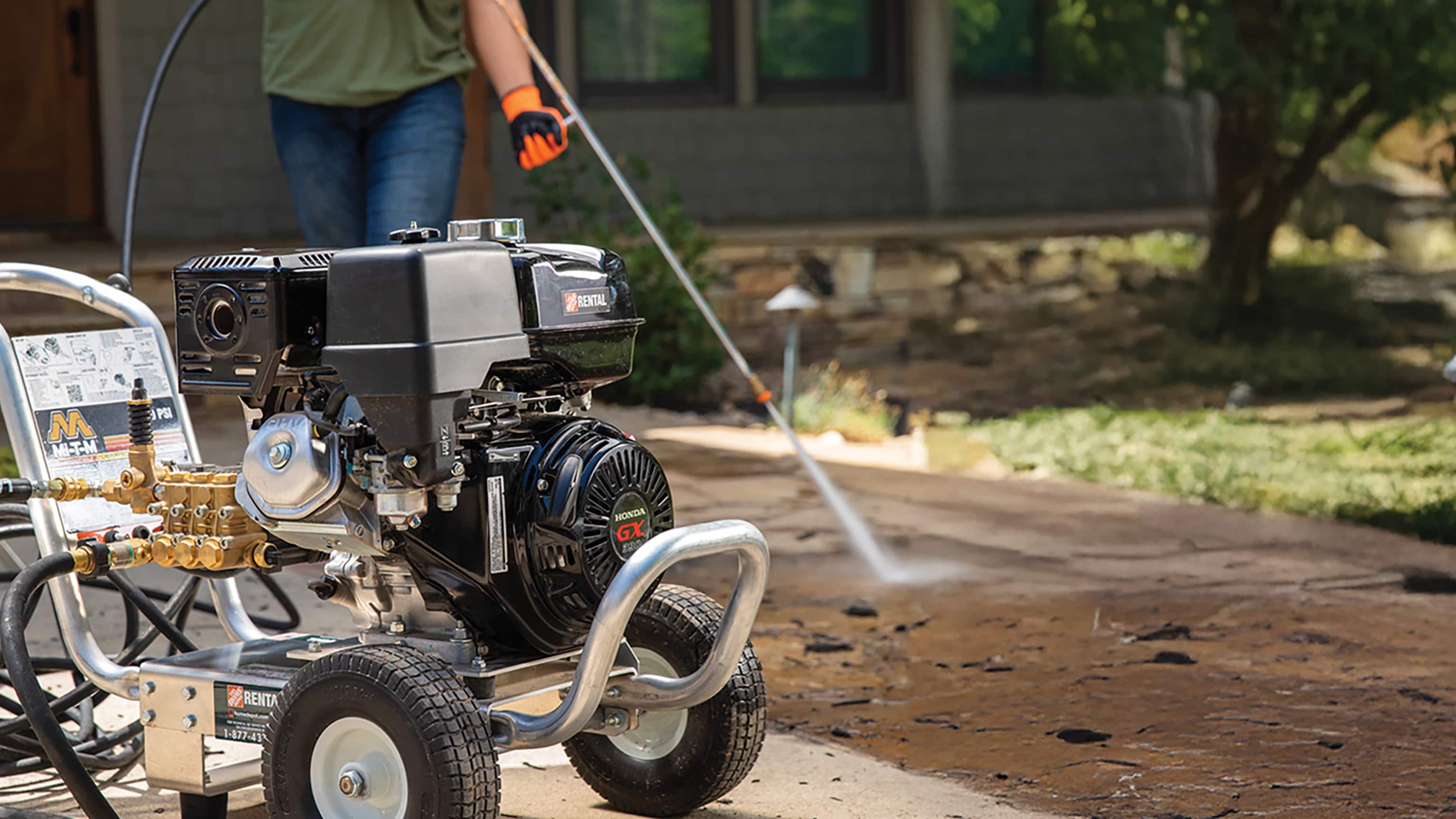 Image for POWER UP CLEANING WITH PRESSURE WASHERS