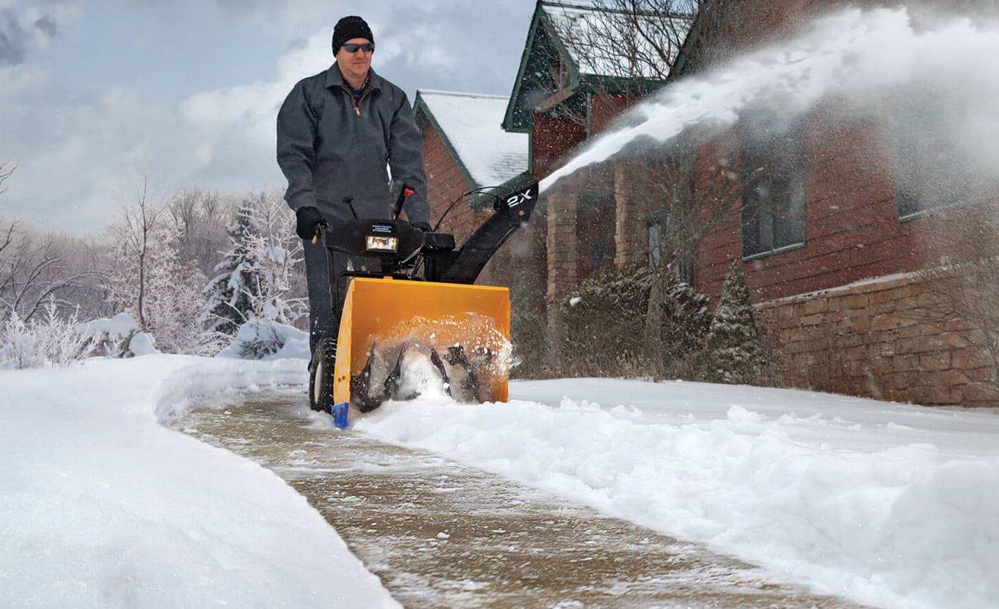 How to Use a Snow Blower - The Home Depot