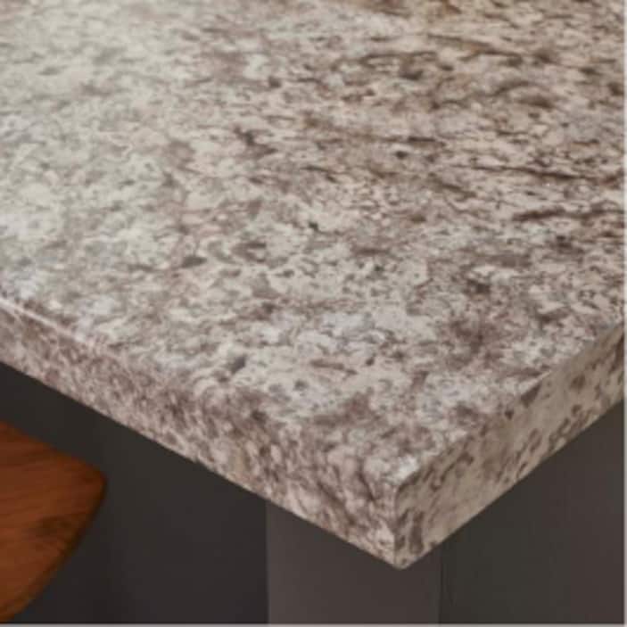 NewAge Products 4 ft. Solid Surface Countertop in Gold Sand Granite 89209 -  The Home Depot
