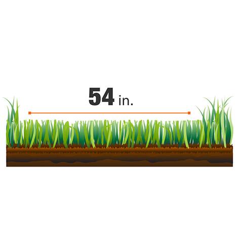 54 in. Cutting Width 