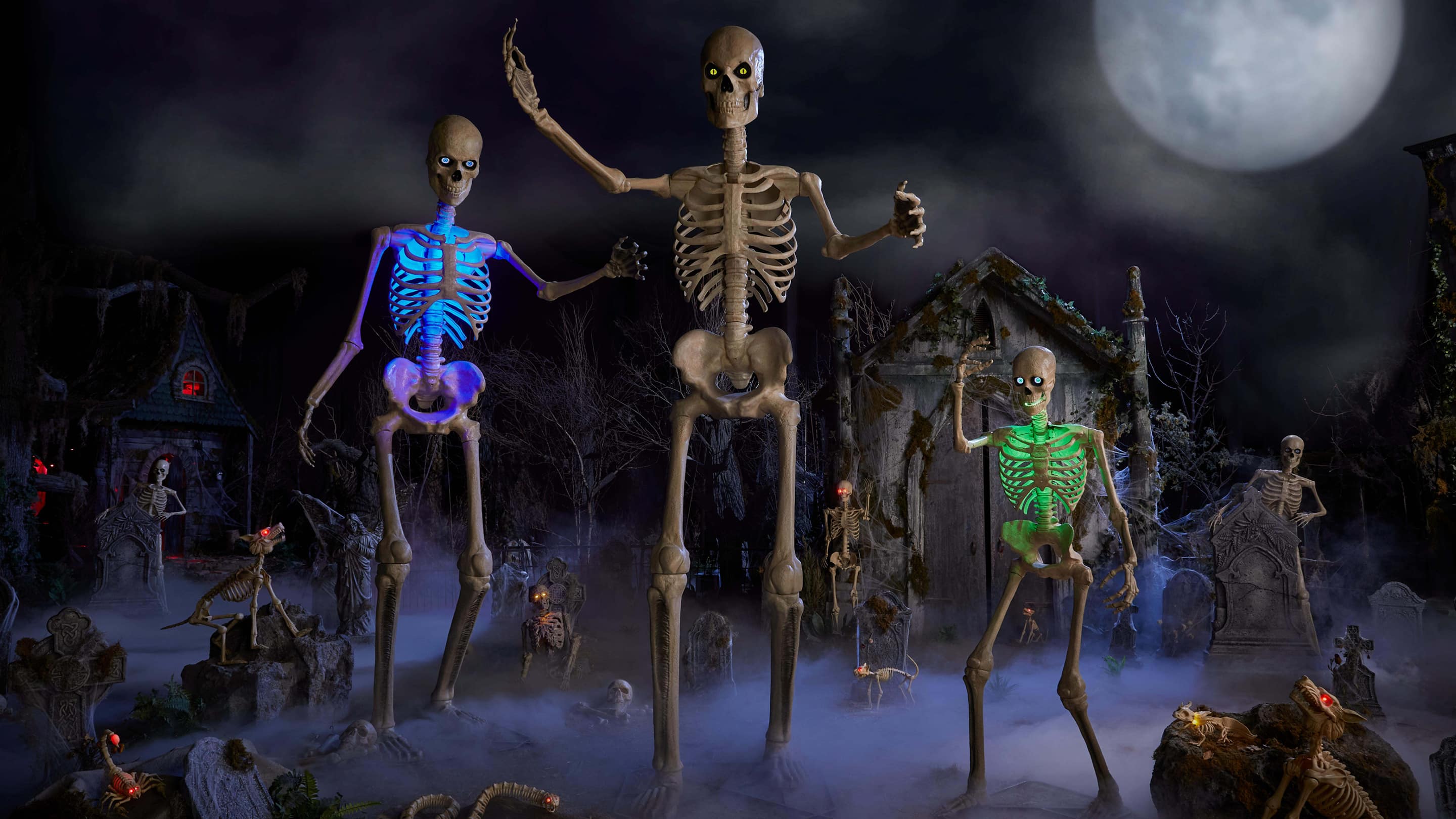 How to Maintain Your 12-Foot Skeleton and Other Giant Halloween Decorations