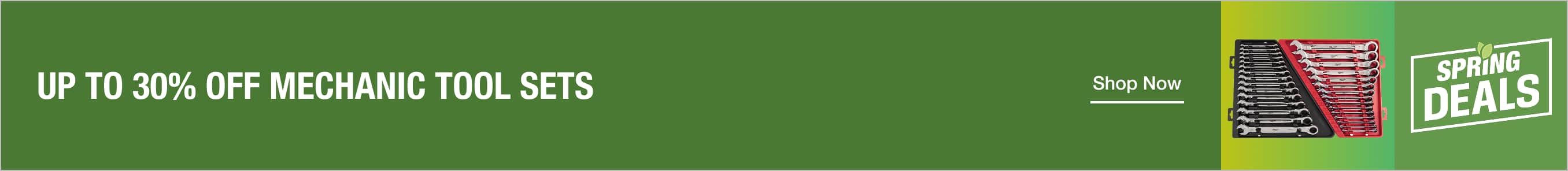 UP TO 30% OFF Mechanic Tool Sets