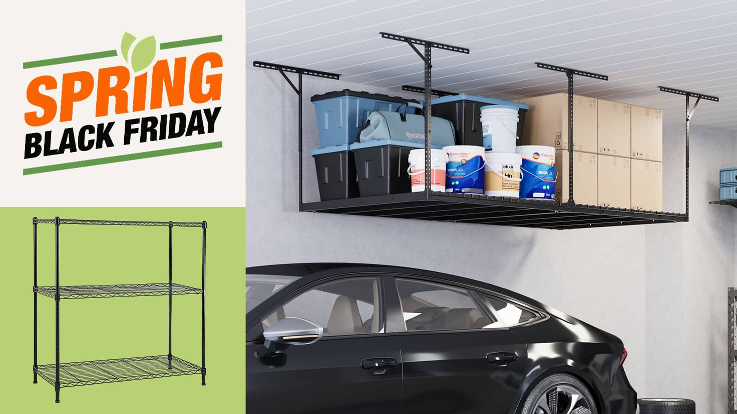 UP TO 20% OFF Select Garage Shelving