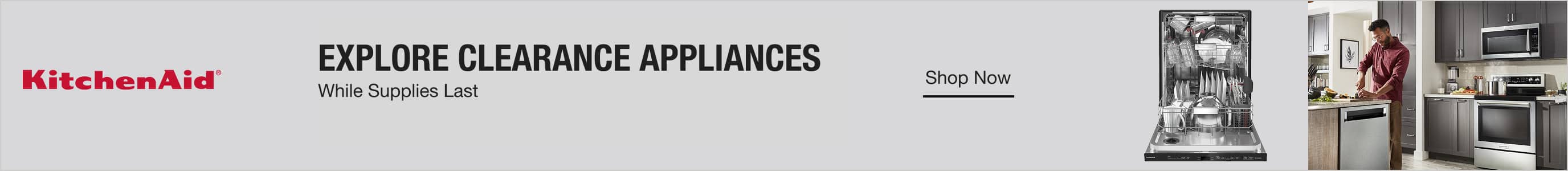 EXPLORE CLEARANCE APPLIANCES