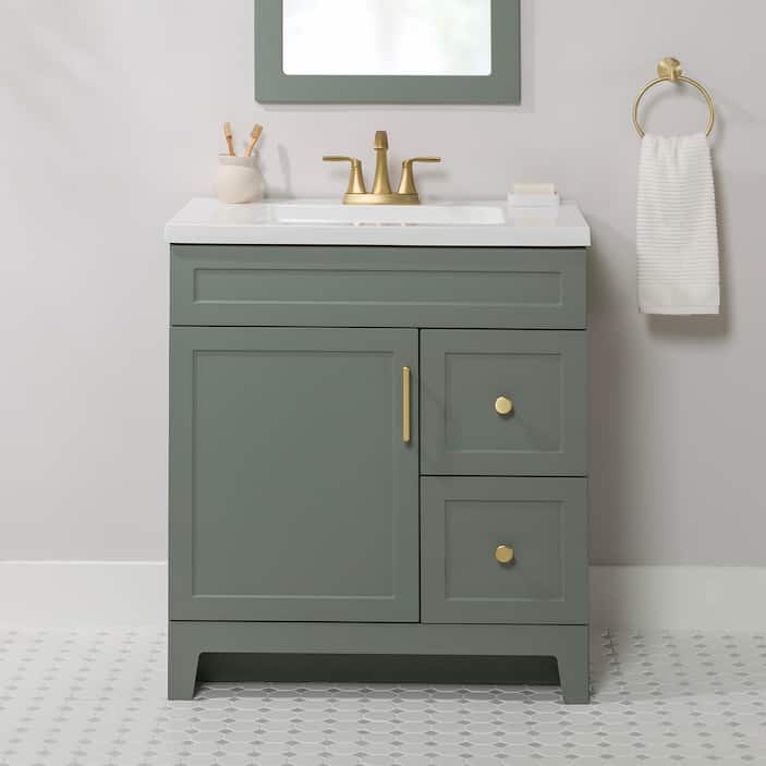 Single-Sink Bathroom Vanities