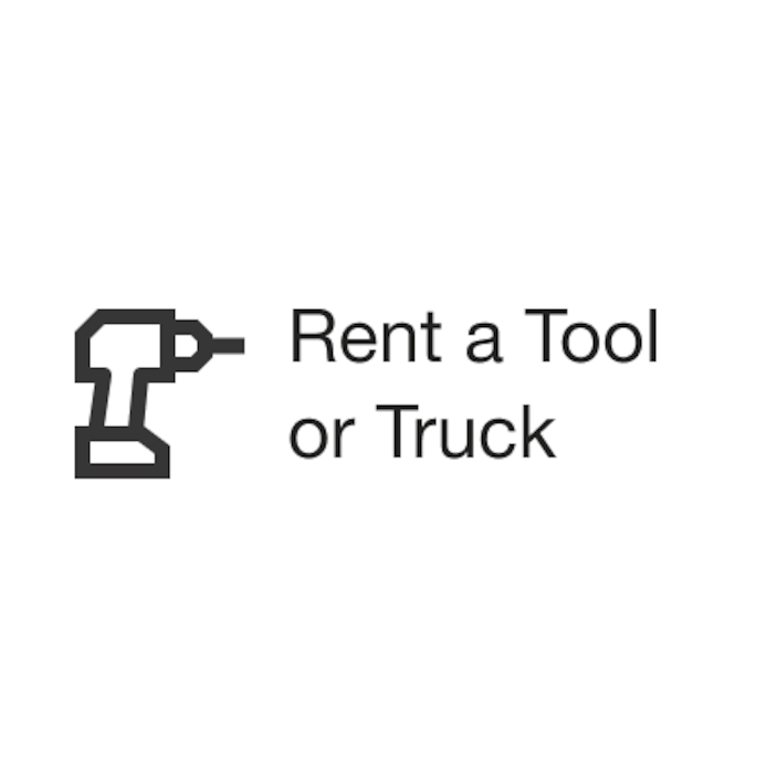 Rent a Tool or Truck