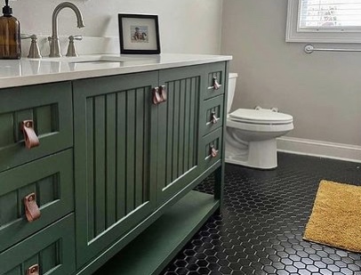 How to Paint a Bathroom Vanity