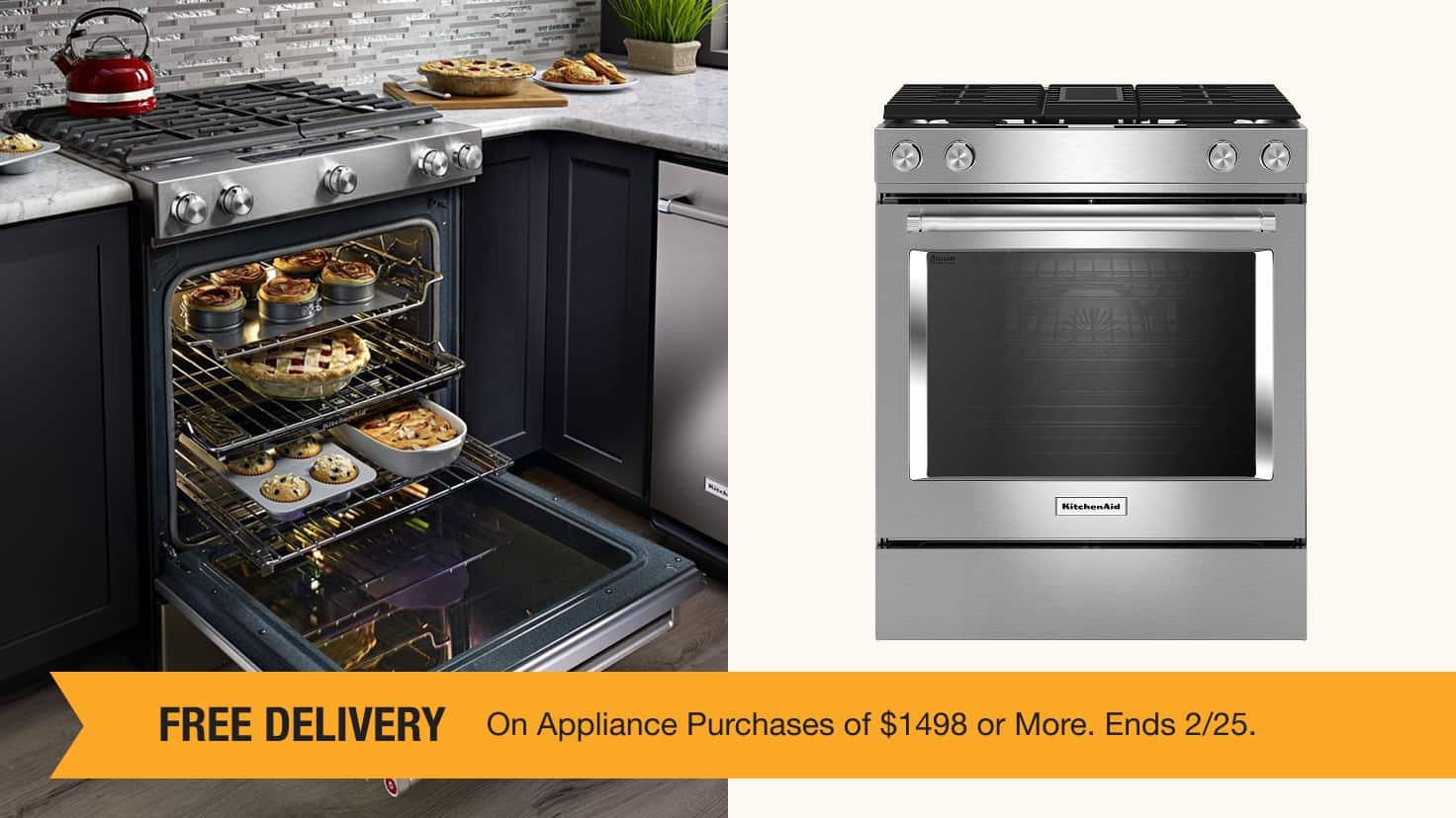 Up to 40% Off. Select Ranges. Ends 2/25.