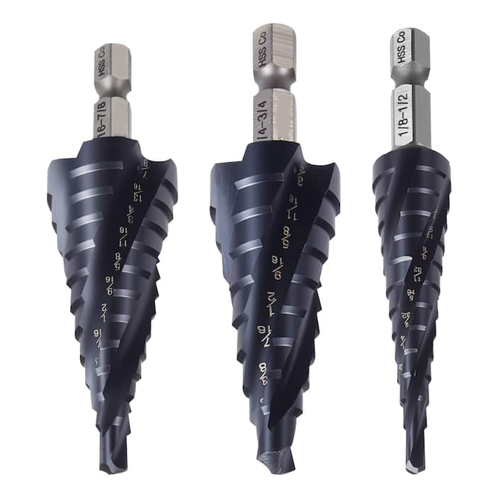 Step Drill Bits
