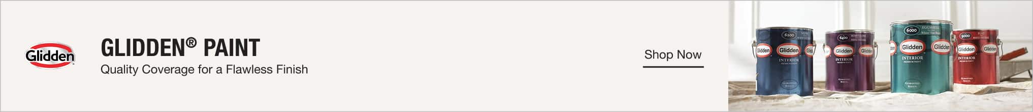 Glidden Paint. Quality Coverage for a Flawless Finish