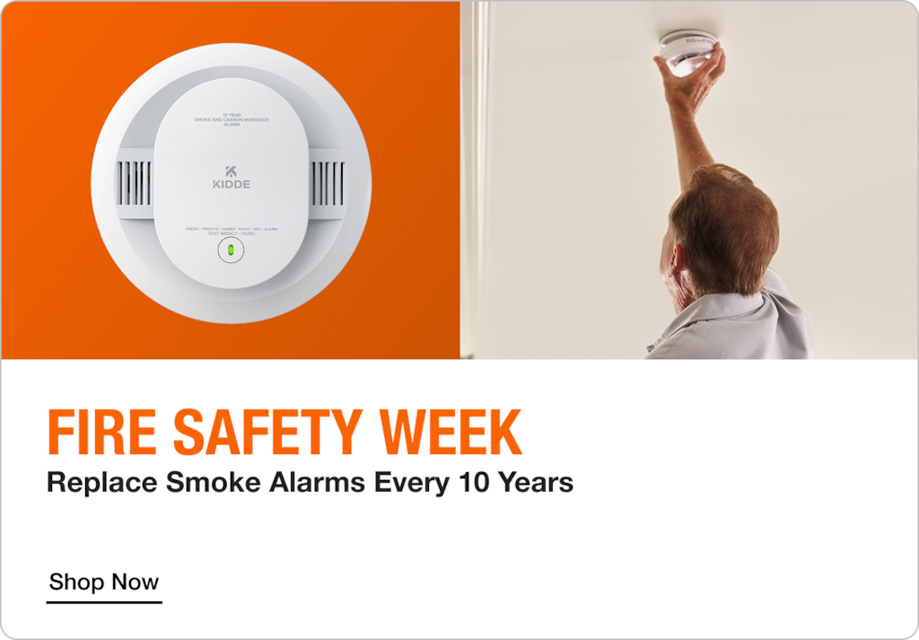 FIRE SAFETY WEEK Replace Smoke Alarms Every 10 Years