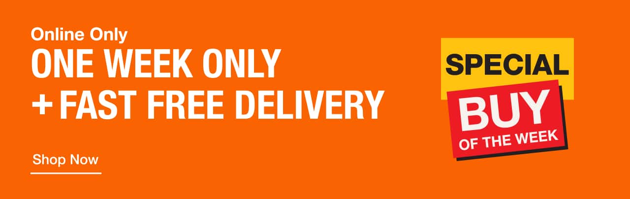 Online Only ONE WEEK ONLY + FAST FREE DELIVERY