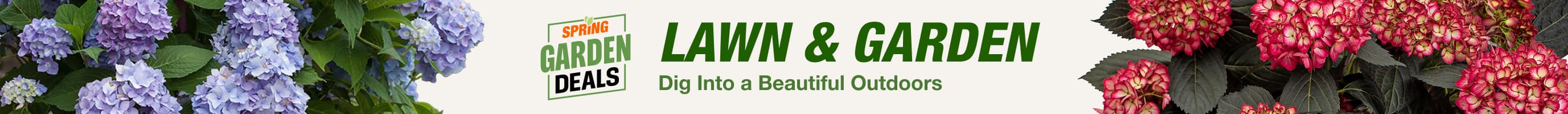 LAWN & GARDEN Dig Into a Beautiful Outdoors