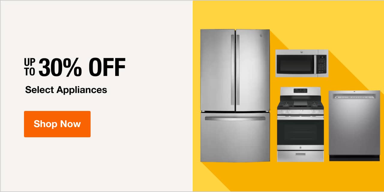 UP TO 30% OFF Select Appliances