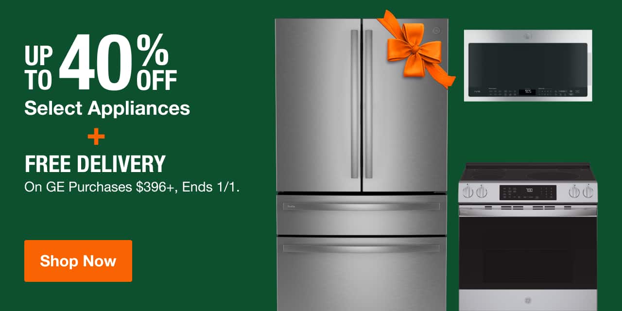 UP TO 40% OFF Select Appliances