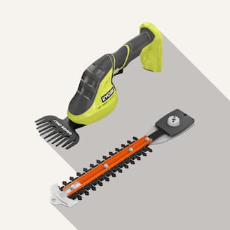 Exclusive Ryobi™ ONE+™ 18V Grass Shear & Shrubber Trimmer