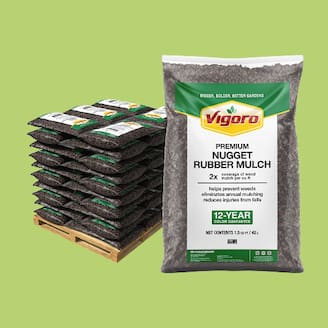 FREE DELIVERY Vigoro® Recycled Rubber Mulch Pallets