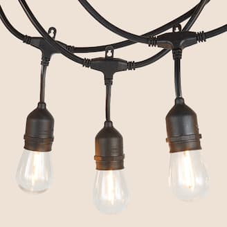$29.97 Exclusive Hampton Bay® 48' Indoor/Outdoor LED String Light