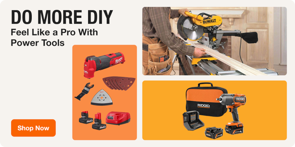 Do More DIY Feel Like a Pro with Power Tools