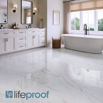 Polished Luxury Vinyl Tile