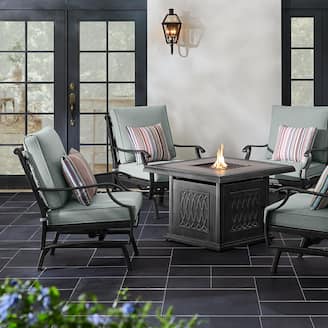 ENJOY FALL OUTDOORS Fire Pit Patio Sets