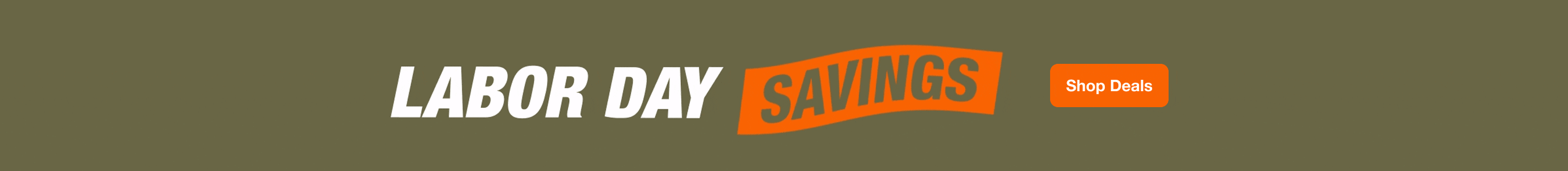 Labor Day Savings - Shop Deals