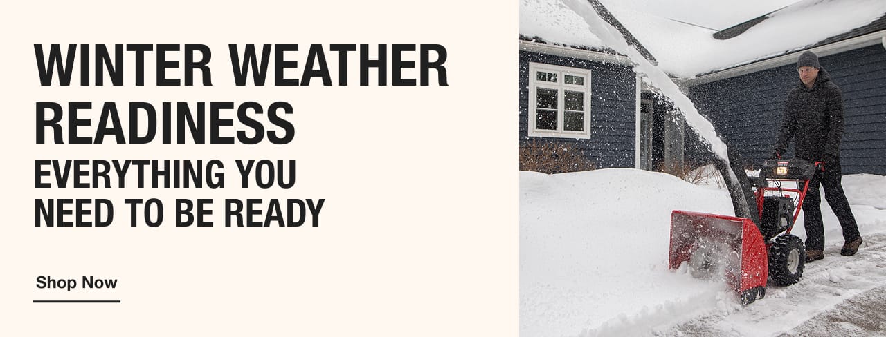 WINTER WEATHER READINESS Everything You Need to be Ready