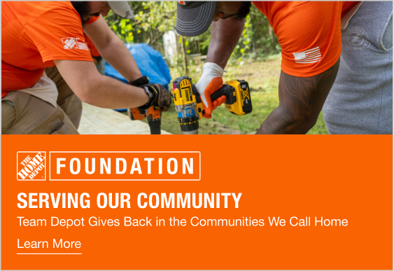 SERVING OUR COMMUNITY Team Depot Gives Back in the Communities We Call Home