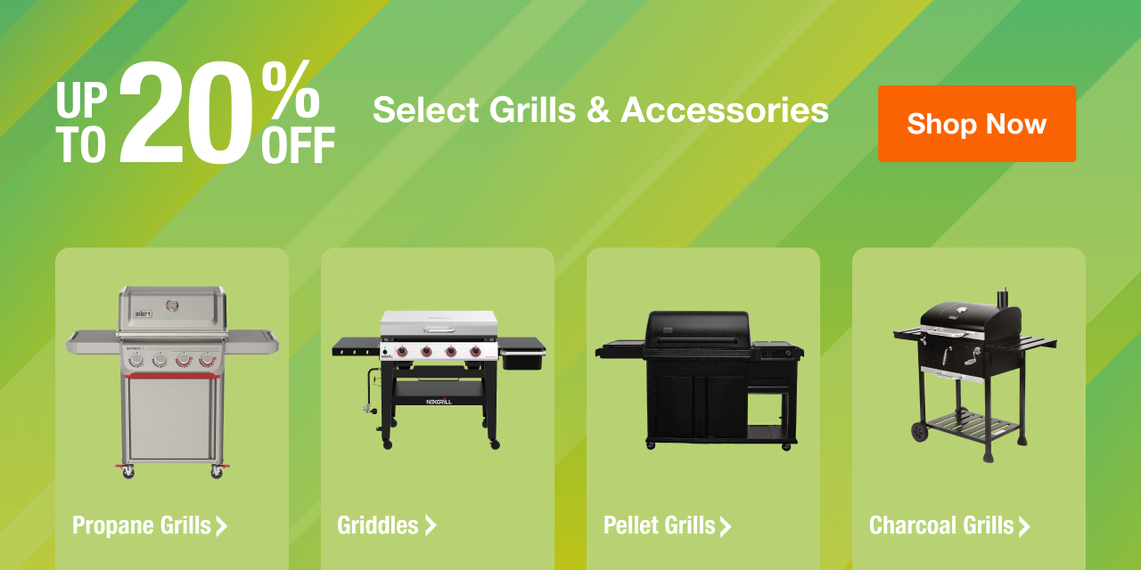 UP TO 20% OFF Select Online Weber, Trager or Nexgrill Accessories