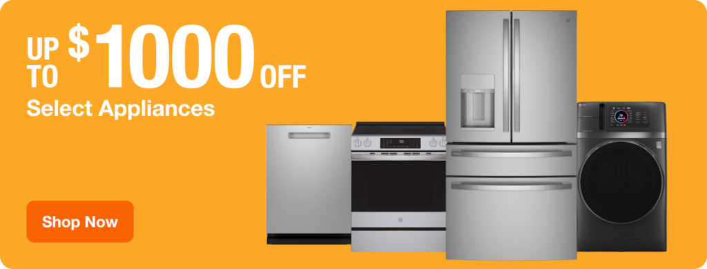 Up to $1000 Off Select Appliances