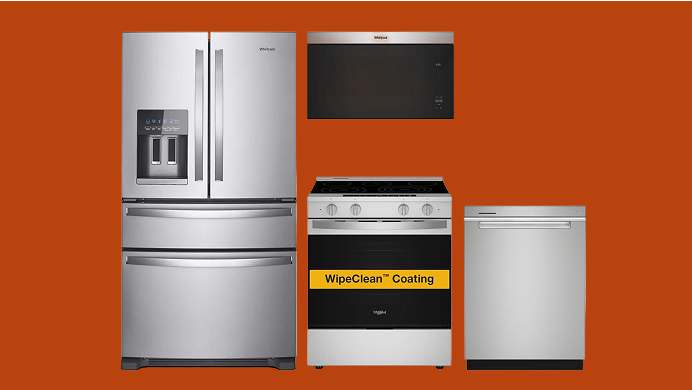 Whirlpool® Stainless Steel Kitchen Package Whirlpool® Stainless Steel Kitchen Package