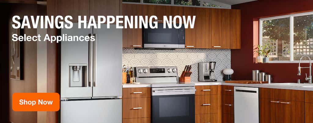 SAVINGS HAPPENING NOW Select Appliances