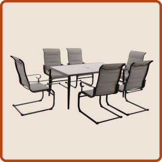 $298 Hampton Bay® Patio Set - Was $549