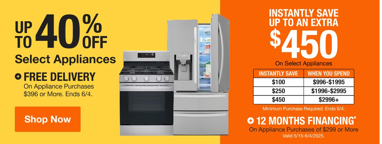 Memorial Day - Appliances