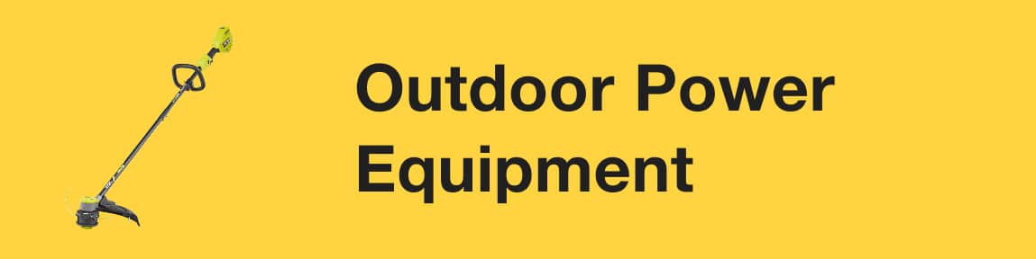 Memorial Day Savings - Outdoor Power Equipment