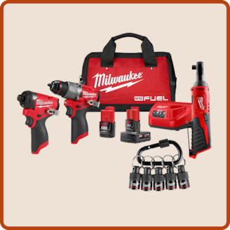 $259 Milwaukee® M12™ Power Tool Kit - Was $430 