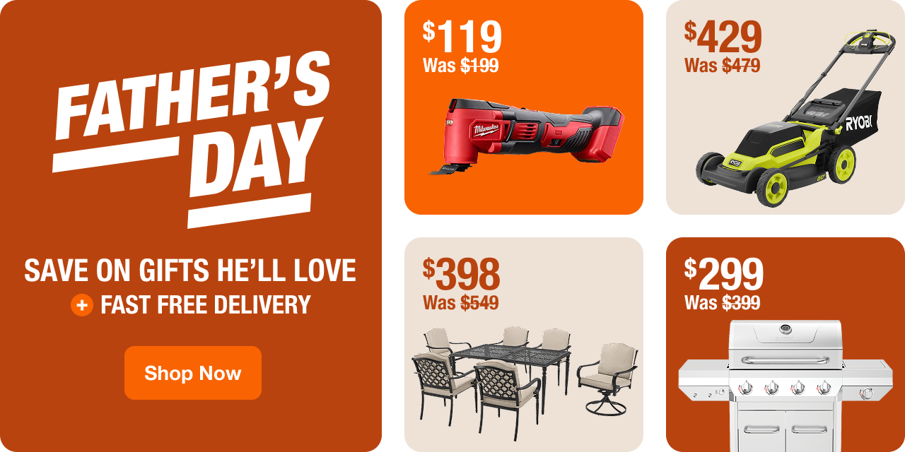 Save on Gifts He'll Love + Fast Free Delivery