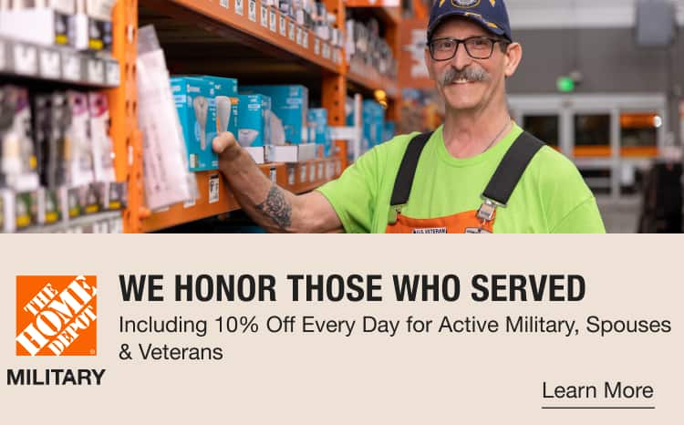 WE HONOR THOSE WHO SERVED 10% Off Every Day for Active Military, Veterans & Spouses